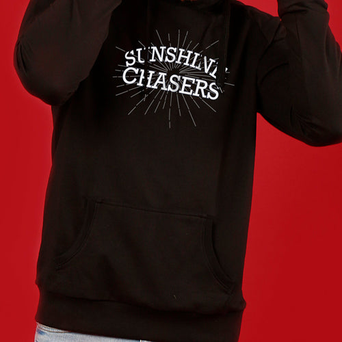 Sunshine Chasers (Black) Hoodies For Couples