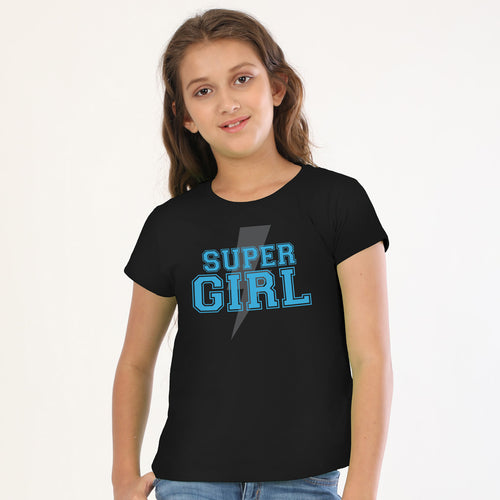 Lightning Bolt, Dad And Daughters' Matching Tees For Big Daughter