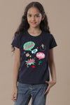 Super Heroes Mom & Daughter Tees  For Daughter