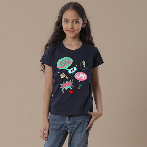 Super Heroes Mom & Daughter Tees