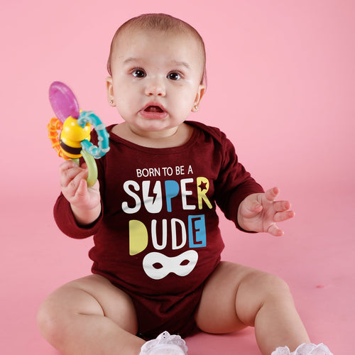 Super Dudes, Matching Tee And Bodysuit For Dad And Baby (Boy)
