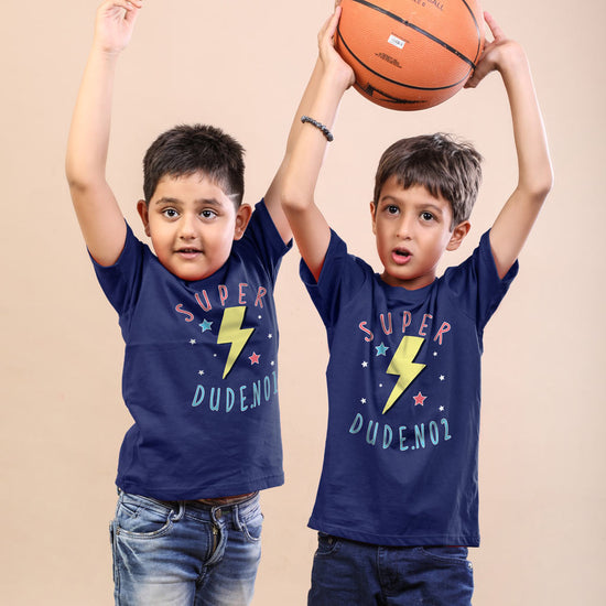 Super Dudes, Matching Tees For Brothers
