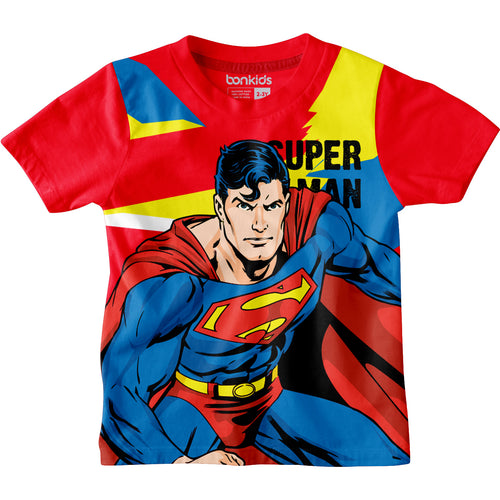 Superman Red Boys Tshirt