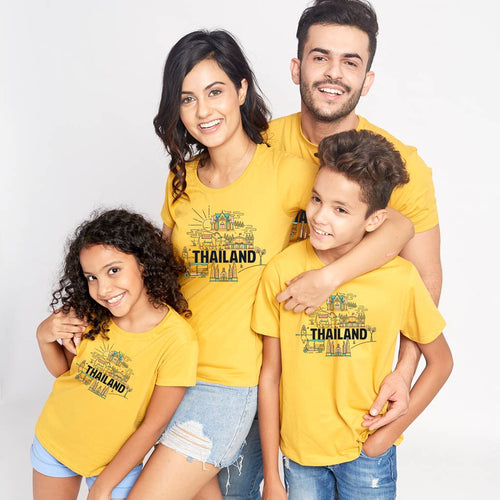 Thailand Matching Tees For Family