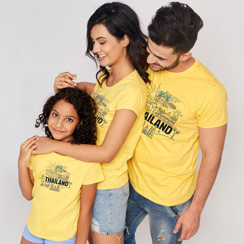 Thailand Matching Tees For Family