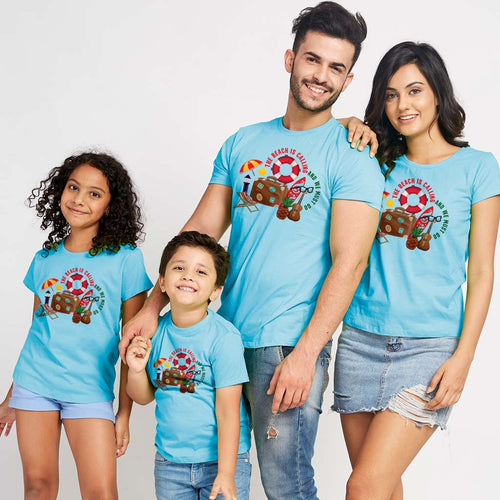 Holiday Time Matching Tees For Family