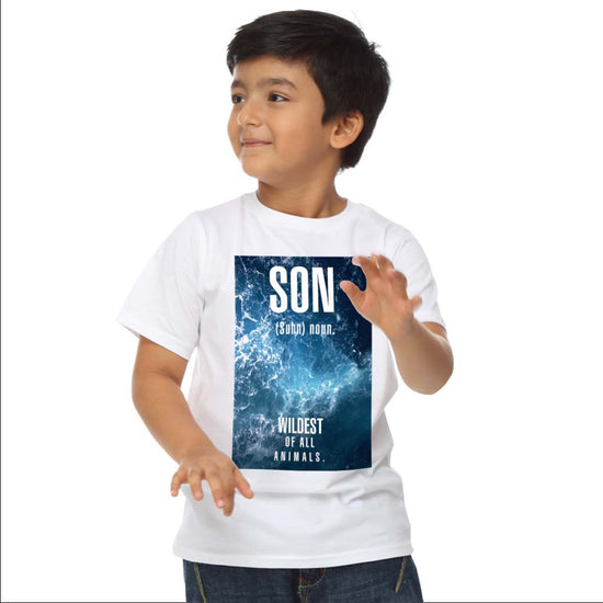 Definations White Dad and Son Tee For Son