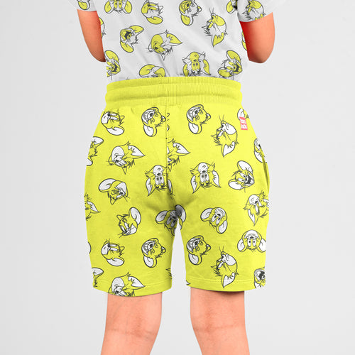 Tom & Jerry Green printed Boy’s Short & Tshirt Co-Ords