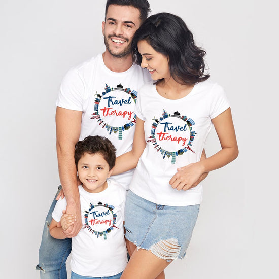 Travel Therapy Matching Tees For Family