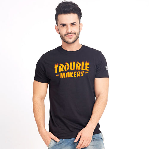 Trouble/Trouble Makers, Matching Tees For Mom, Dad And Son