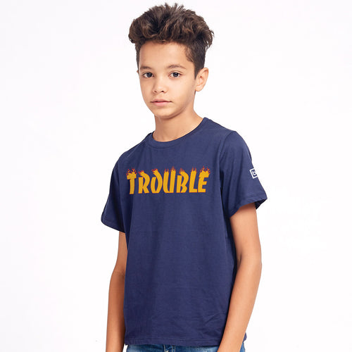 Trouble/Trouble Makers, Matching Tees For Son