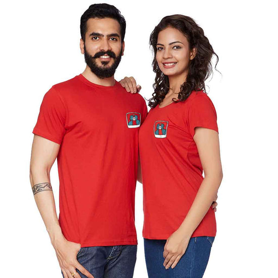 Taken Art Couple Tees