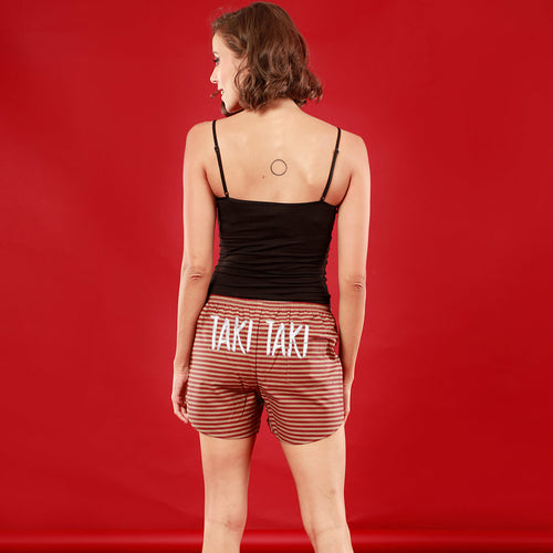 Taki Taki, Matching Striped Couple Boxers