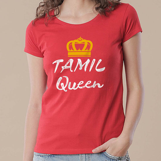 Tamil King, Queen, Prince and Princess, Matching Tees For Family