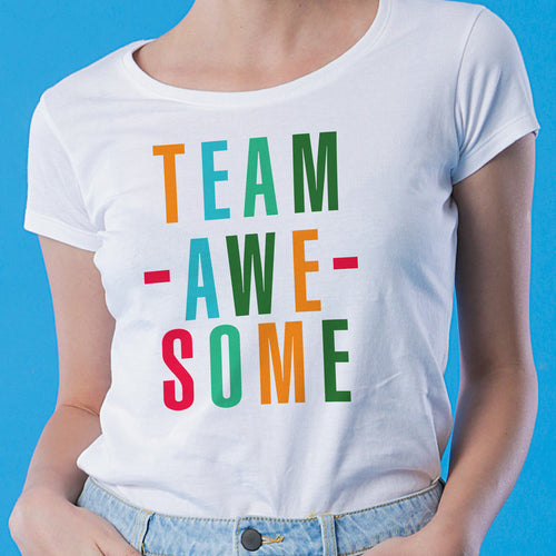 Team Awesome Mom & Son Tees