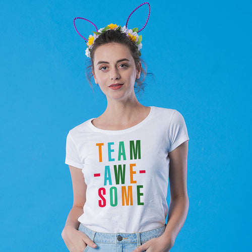 Team Awesome Mom & Son Tees