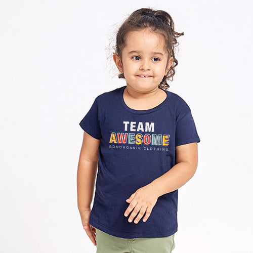 Team Awesome, Matching Tees For Kid Daughter