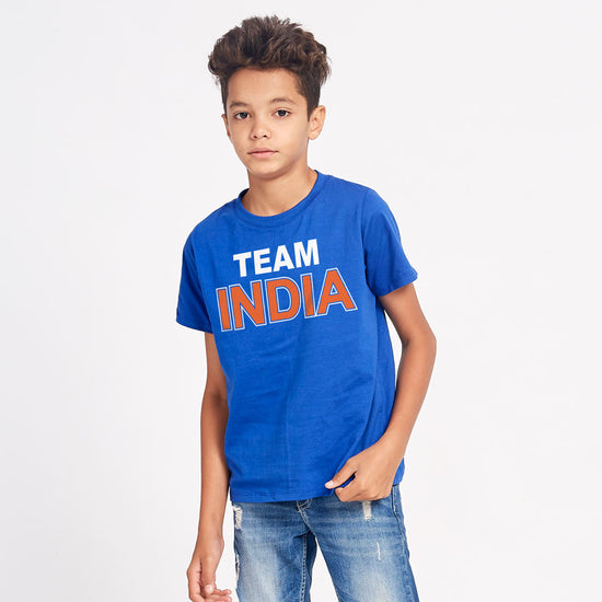 Team India, Matching Tees For Son