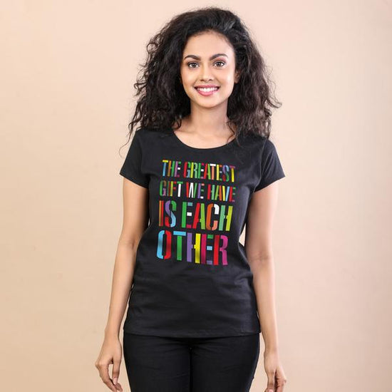 The Greatest Gift We Have Is Each Other Adult Siblings For Sister Adult Tee