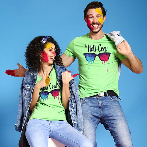 The Holi Crew Couple Tees