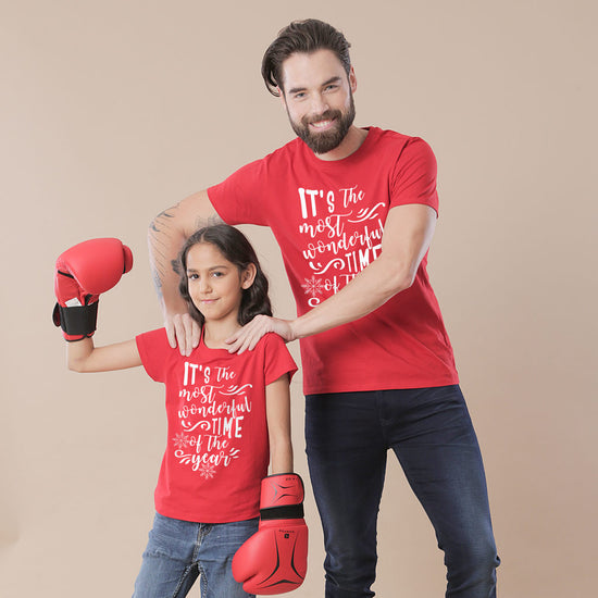 The Most Wonderful Time Of The Year, Dad And Daughter Tees