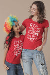 The Most Wonderful Time Of The Year, Mom And Daughter Tees