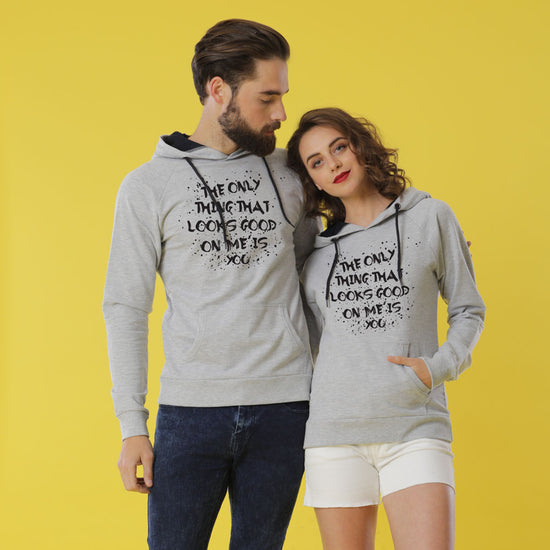 The Only Thing That Looks Good, Matching Hoodies For Couples