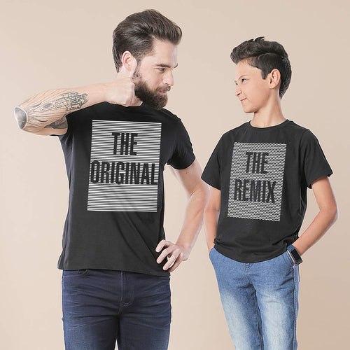 The Original Remix Dad and Son Tshirt