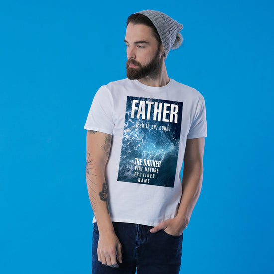 Father, Personalized Tee For Dad