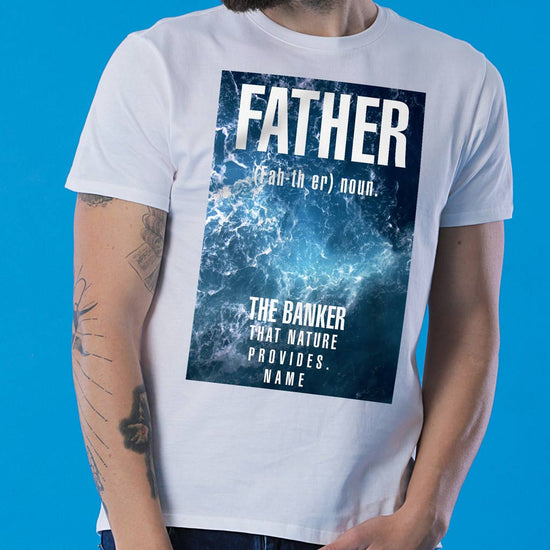 Father, Personalized Tee For Dad