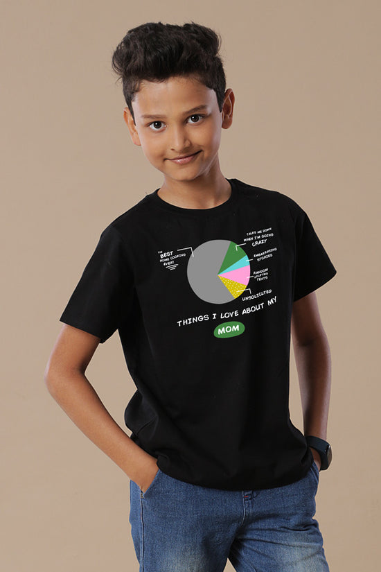 Things I Love About Mom & Son Tees for son