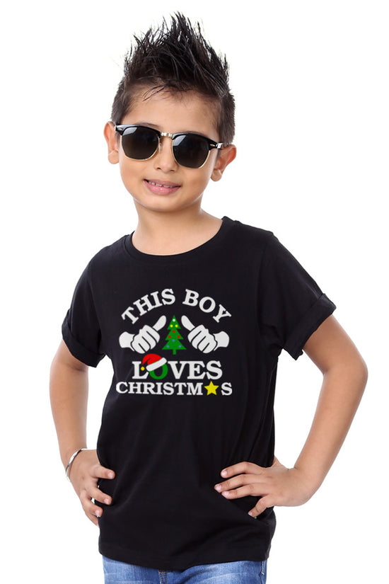 This Family Loves Christmas Family Tees For Boy