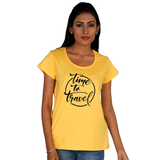 Time To Travel, Matching Travel Tees For Women