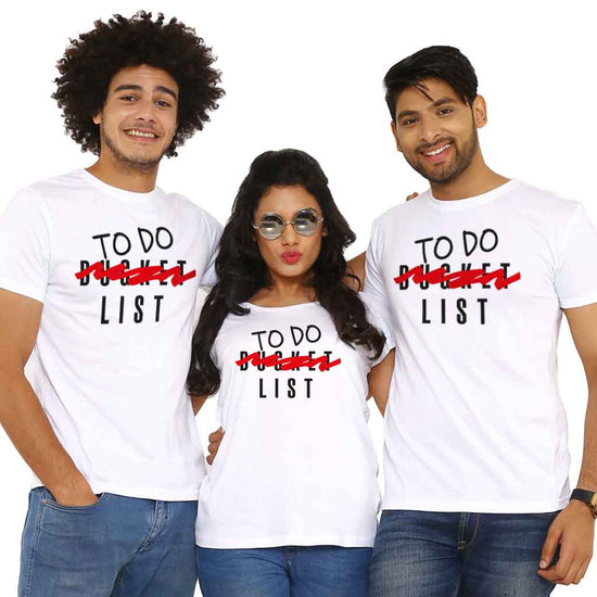 To Do List Friends Tees