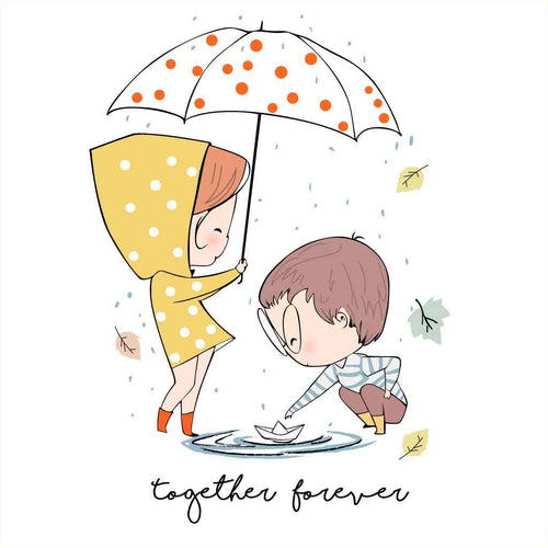 Together Forever Art  Couple Tees