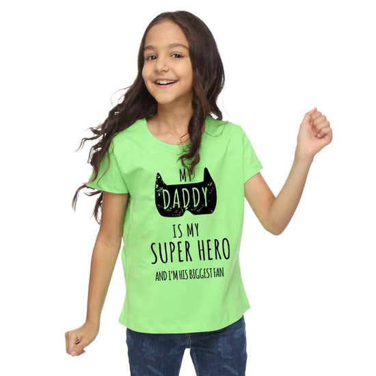 My Daughter Is My Super Hero Dad & Daughter Tees For Daughter