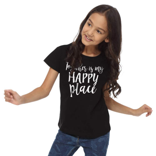 Together Is My happy Place Dad & Daughter Tees For Daughter
