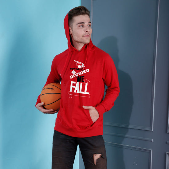 Divided We Fall Hoodies For Men