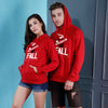 Divided We Fall, Matching Hoodies For Couples