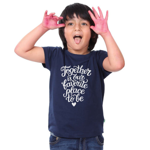 Together Is Our Favourite Place Tees For Boy