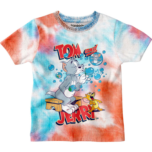 Tom & Jerry White Boys Tshirt