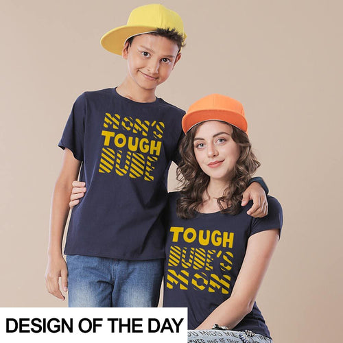 Tough Dude Mom Son Tees