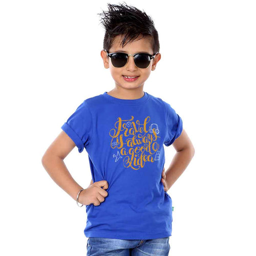 Travel Is Always Good Idea, Matching Travel Tees For Boy