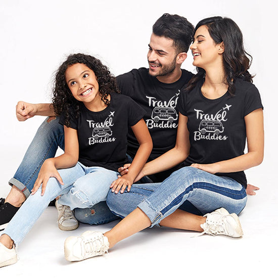 Travel Buddies Matching Tees For Family