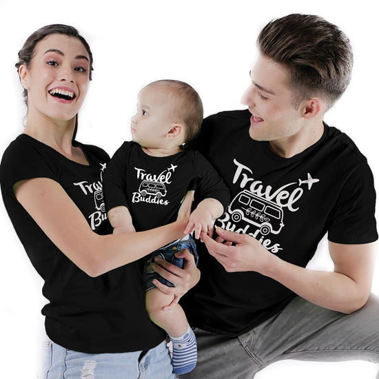 Travel Buddies Matching Family Tees
