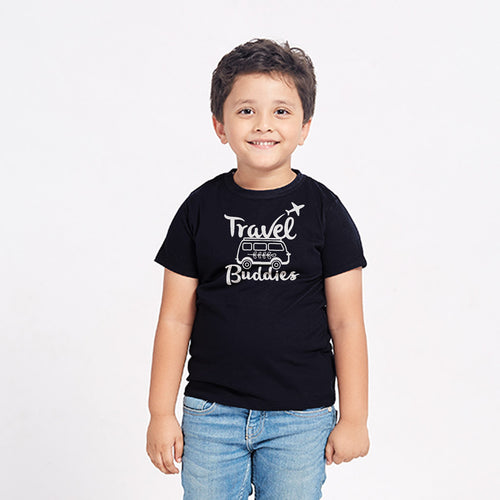 Travel Buddies Matching Family Tees for Kid Son
