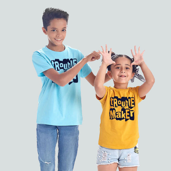 Trouble Makers, Matching Sibling Tees