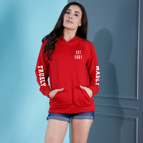 Truly Madly Hoodies For Women