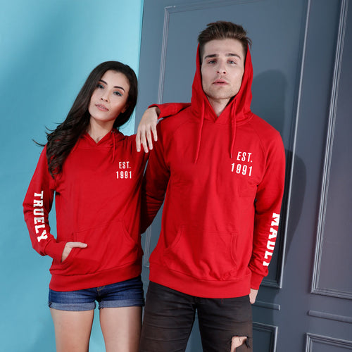 Truly Madly, Matching Hoodies For Couples
