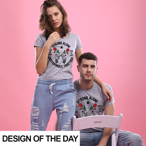 Unstoppable Together, Matching Tees For Couples